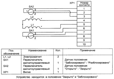 Схема подключения "Корунд-ЭМЗУ"